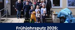 Gruppenbild nach dem erfolgreichen Frühjahrsputz im Ortsteil Beuna. © Pressestelle beitragsbild r ckblick fr hjahrsputz