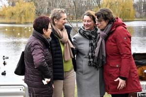 Schilderpatinnen im Gespräch mit Andrea Wolff